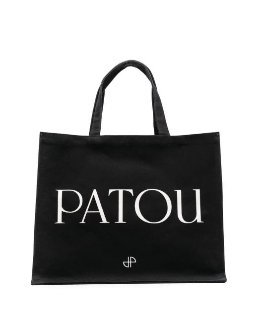 Patou logo-print tote bag