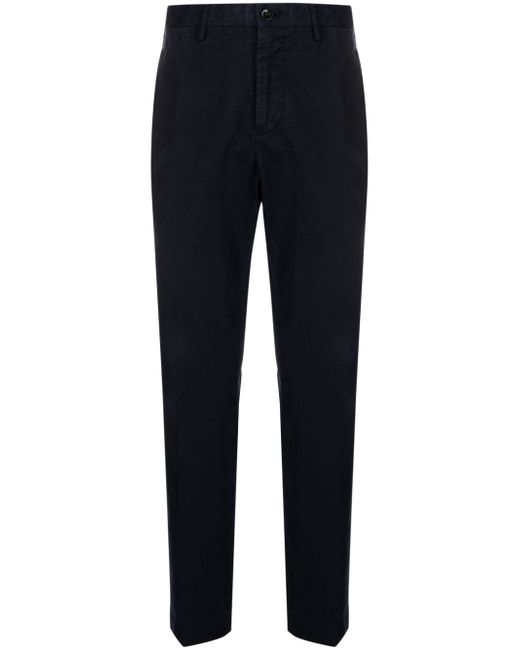 Incotex stretch-cotton straight-leg trousers