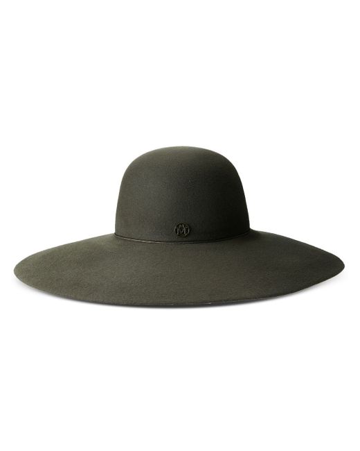 Maison Michel Blanche felt capeline hat