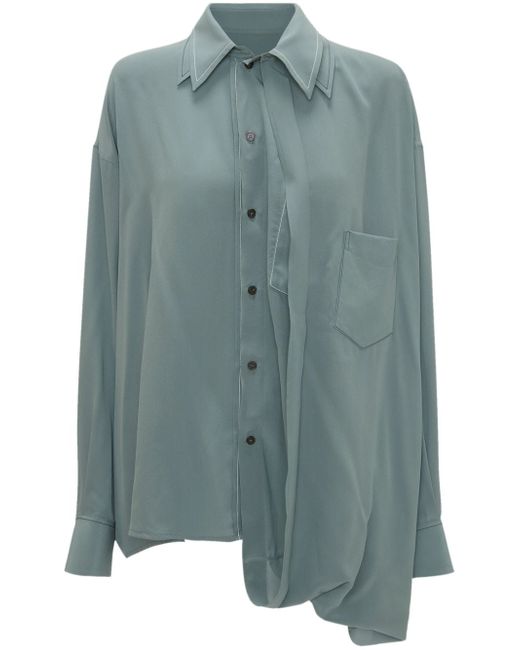 Victoria Beckham long-sleeve double-layered shirt