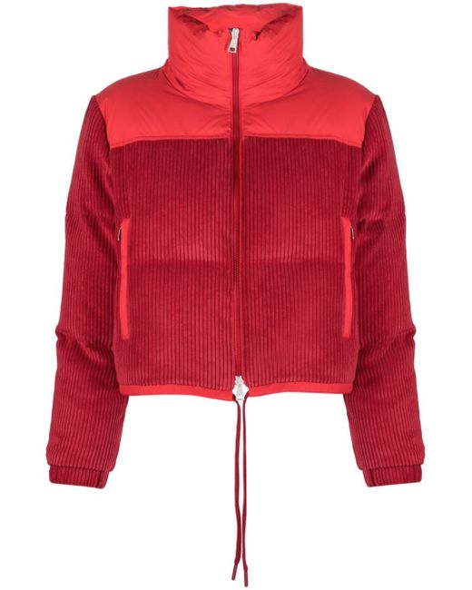 Moncler Waitaki panelled quilted jacket