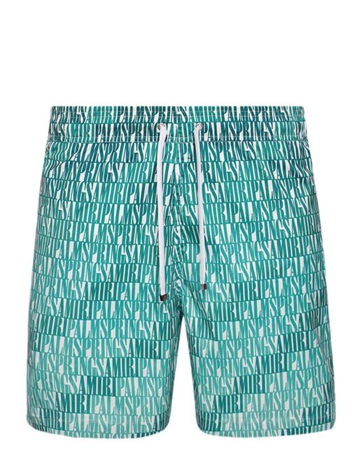 Amiri x Palm Springs graphic-print swim shorts