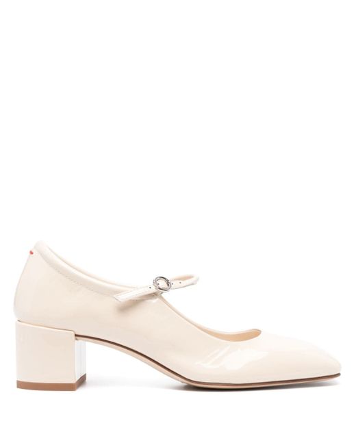 Aeyde Aline 45mm leather pumps
