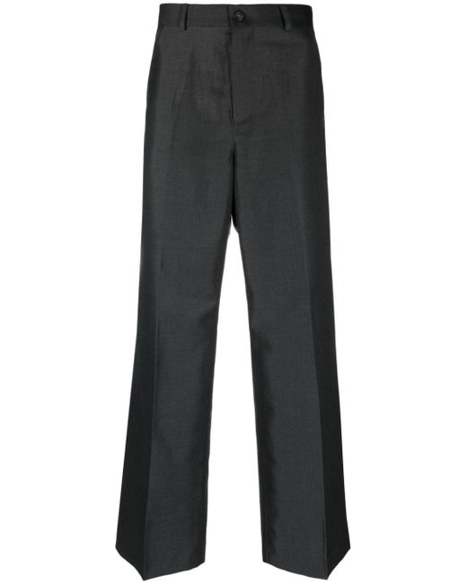 Our Legacy Tuxedo pressed-crease wide-leg trousers