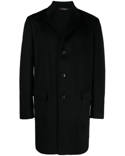 Colombo notched-collar single-breasted coat