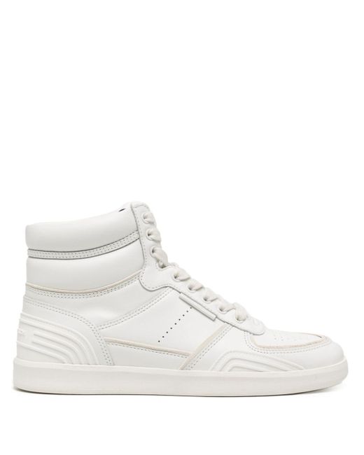 Tory Burch Clover panelled leather sneakers