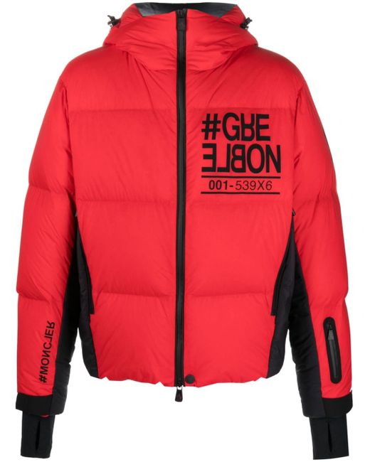 Moncler Grenoble padded hooded jacket