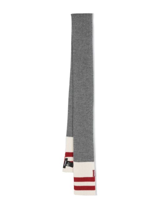 Dsquared2 stripe-detail wraparound scarf