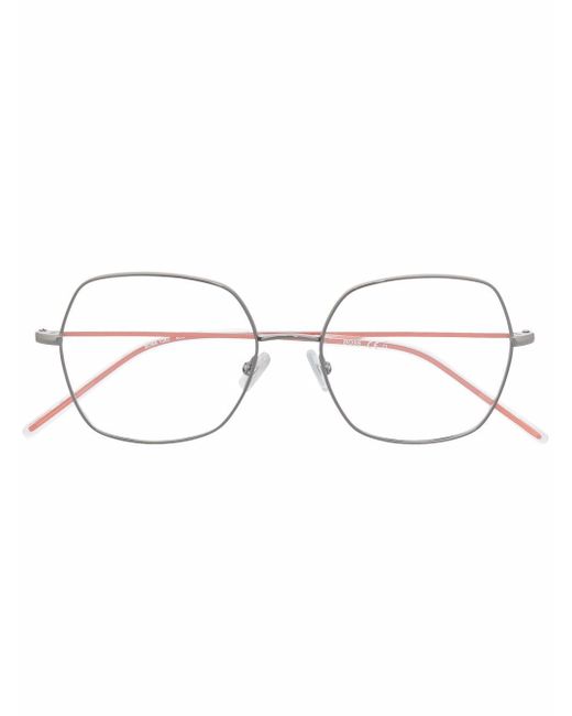 Boss oversize-frame glasses