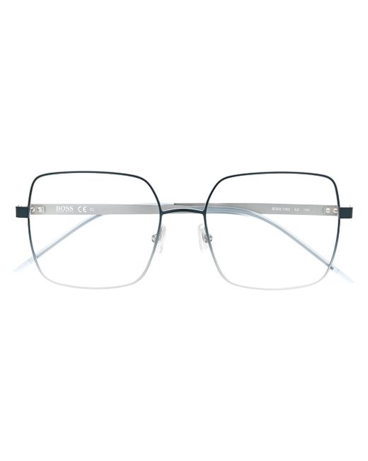 Boss oversized-frame glasses