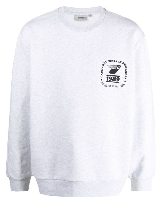 Carhartt Wip logo-print cotton-blend sweatshirt