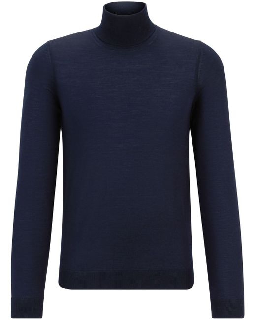 Boss roll neck knitted sweater