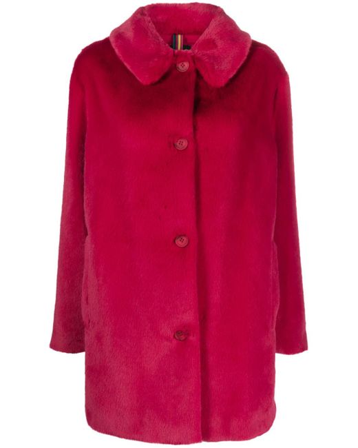 PS Paul Smith spread-collar single-breasted coat