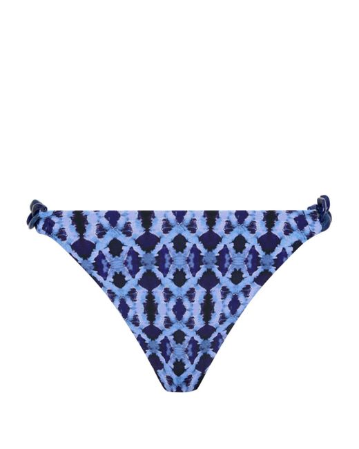 Rebecca Vallance Shiloh graphic-print bikini bottom