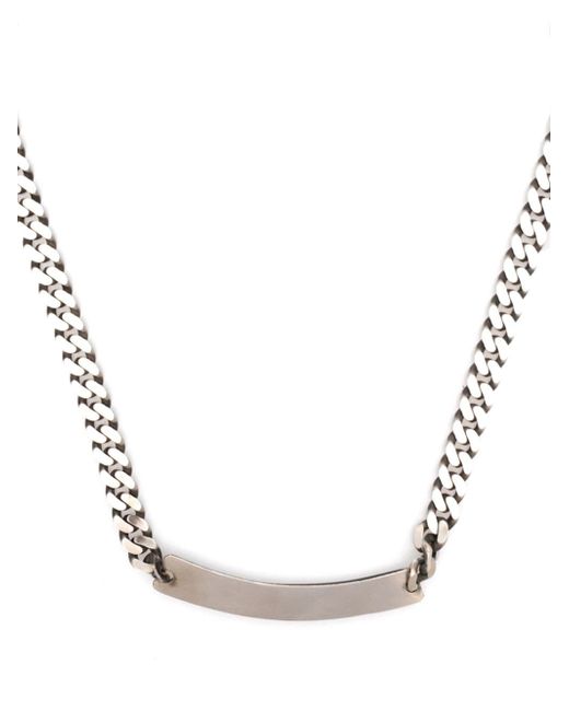 Werkstatt:München cable-link chain polished-finish necklace