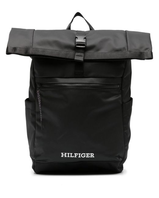 Tommy Hilfiger Monotype roll-top backpack
