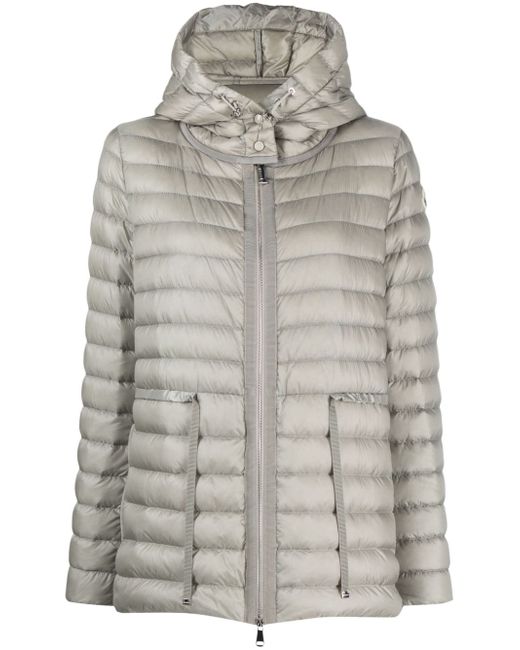 Moncler Raie hooded quilted jacket