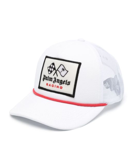 Palm Angels logo-appliqué baseball cap