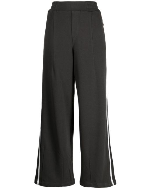 tout a coup side-stripe textured track pants
