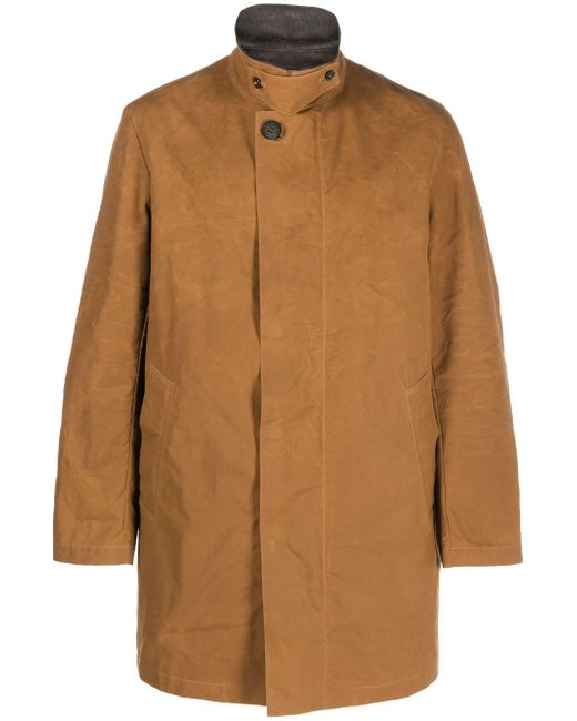 Mackintosh Norfolk single-breasted coat