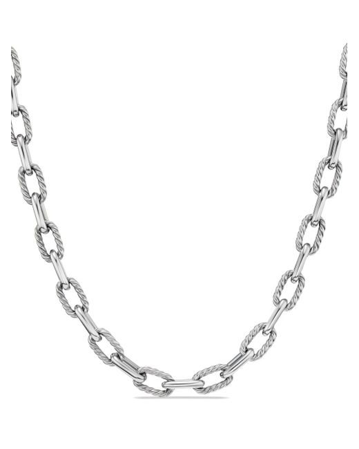 David Yurman sterling Madison chain necklace