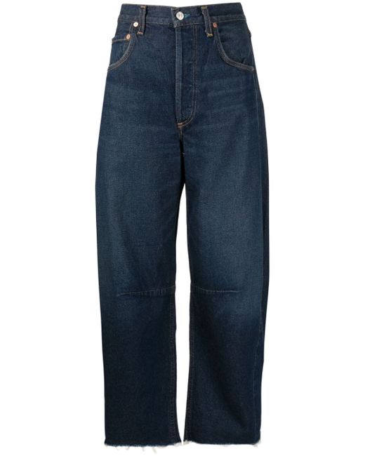 Citizens of Humanity Horseshoe high-rise wide-leg jeans