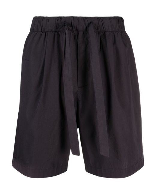 Birkenstock drawstring organic-cotton bermuda shorts