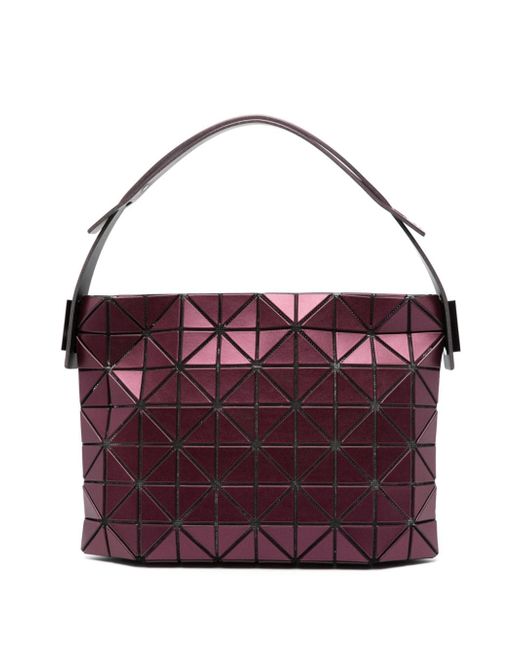 Bao Bao Issey Miyake geometric-panelled baguette metallic Bag