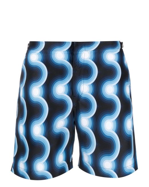 Orlebar Brown abstract-print swim shorts