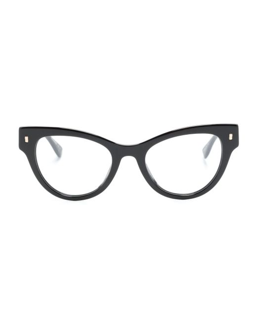 Dsquared2 logo-embossed cat-eye glasses