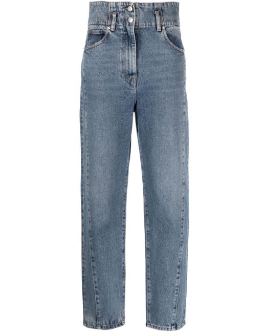Iro Harold high-rise tapered jeans