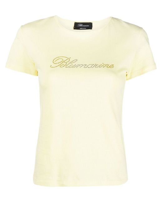Blumarine logo crew-neck T-shirt