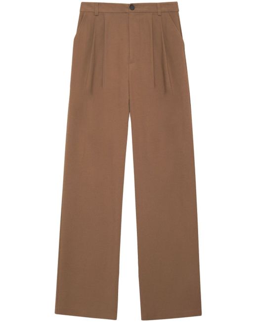 Anine Bing Carrie pleat-detailing tailored trousers