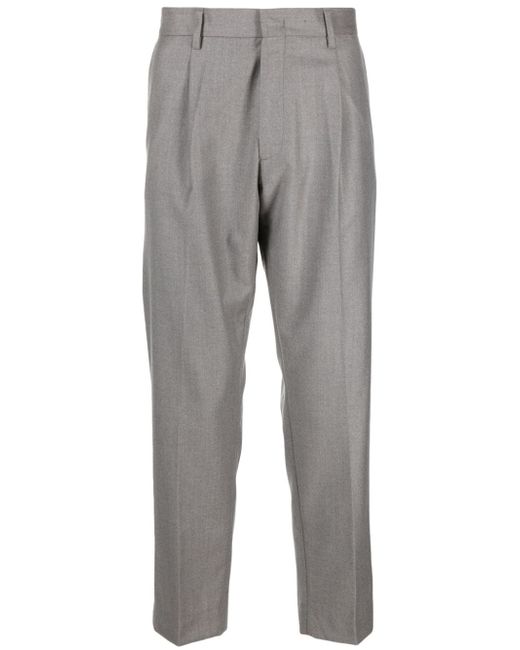 Low Brand tapered-leg tailored trousers