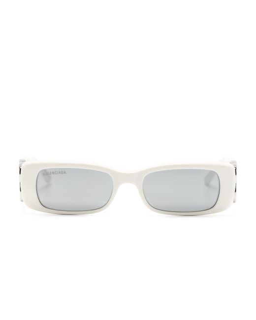 Balenciaga Dynasty rectangle-frame sunglasses