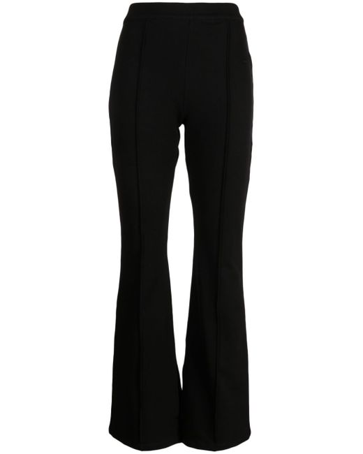 b+ab stretch-cotton flared trousers