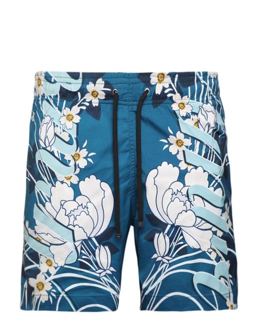 Amiri floral-print swim shorts