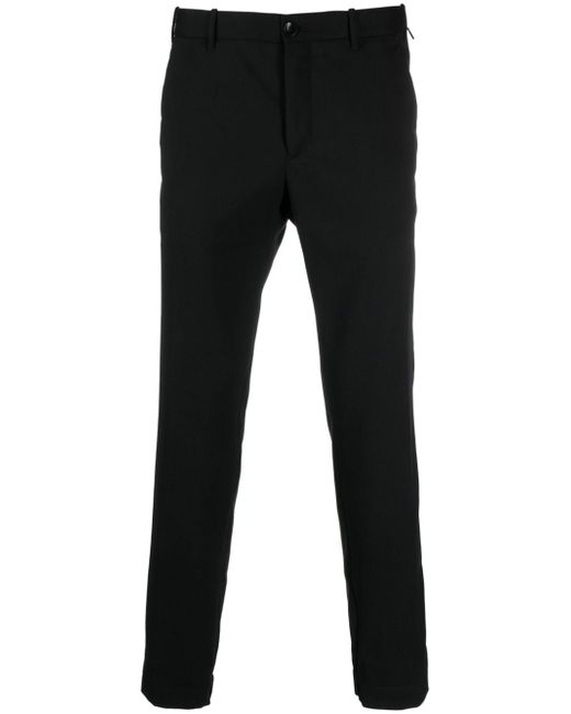 Incotex wool-blend straight-leg trousers