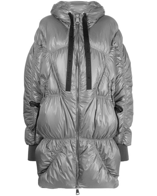 Khrisjoy metallic-effect padded coat