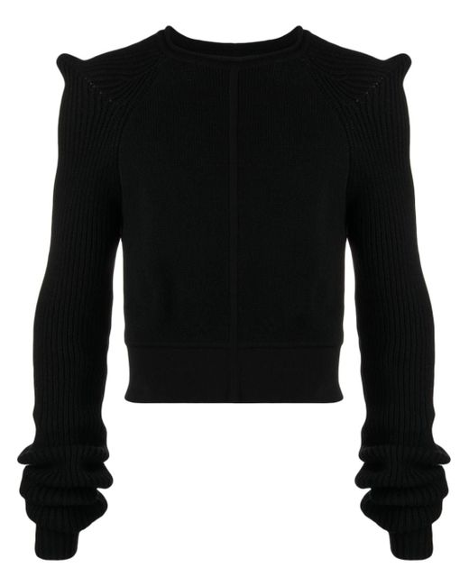 Rick Owens Luxor Tec Pull cropped jumper