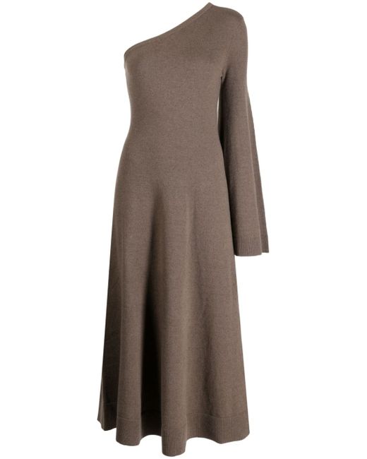 Michael Kors Collection one-shoulder knitted dress