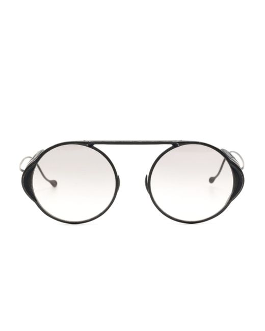 Rigards round-frame tinted-lenses sunglasses
