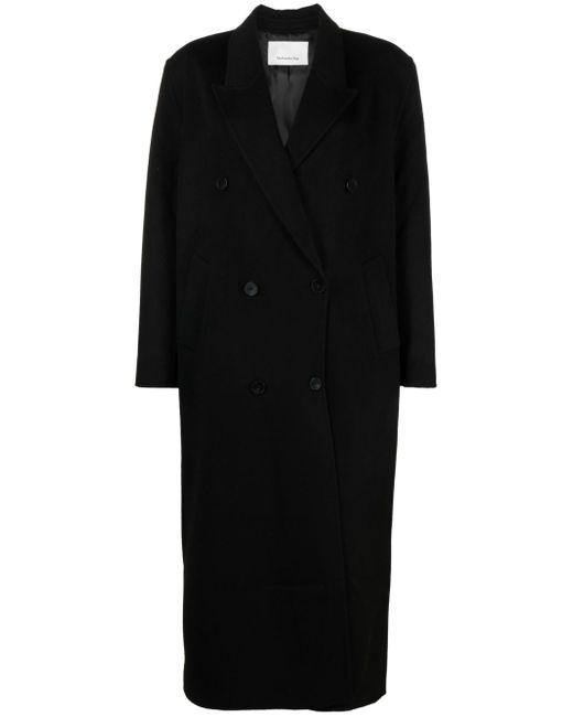 The Frankie Shop Gaia double-breasted coat