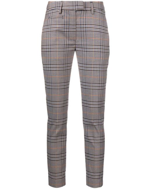 Dondup plaid cropped trousers