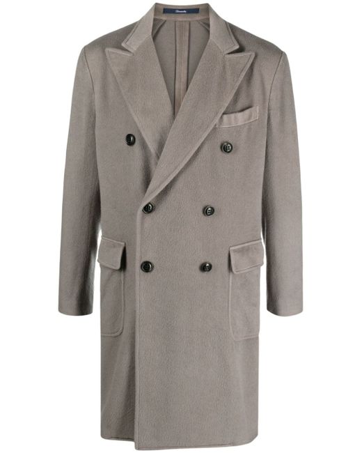 Drumohr double-breasted cashmere coat
