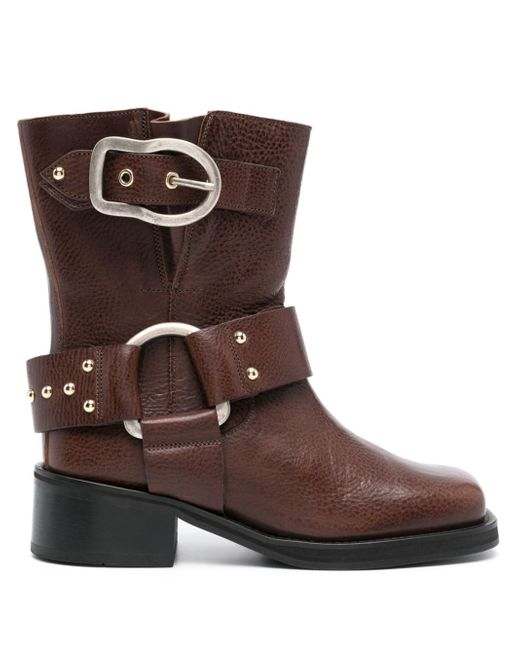 Dorothee Schumacher stud-embellished leather boots