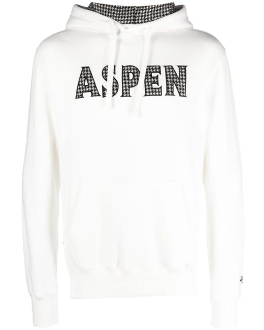 Mc2 Saint Barth Aspen drawstring cotton hoodie
