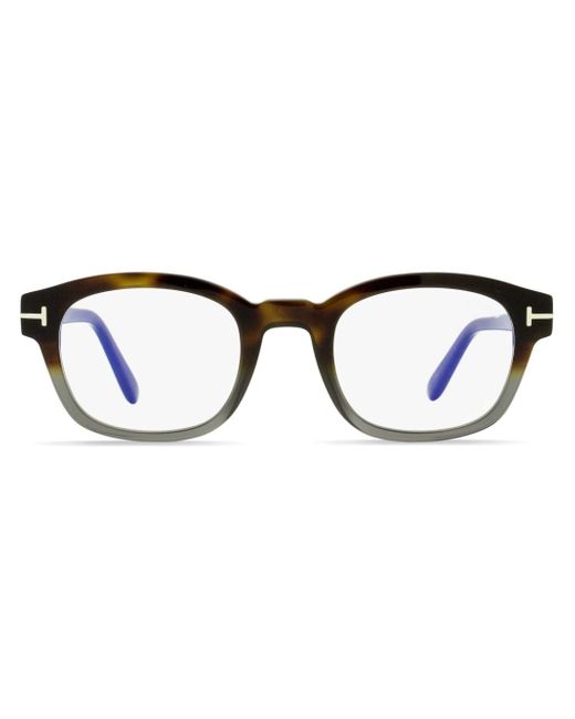 Tom Ford Blue Block square-frame glasses