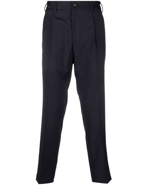 Dell'oglio pleat detailing tailored trousers