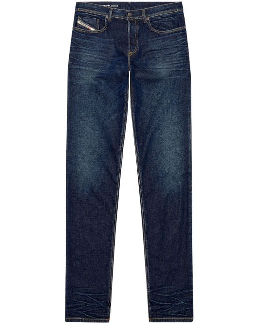 Diesel 2023 D-Finitive low-rise tapered jeans